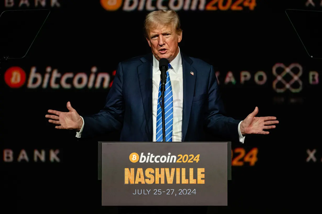 Trump's remarks at Bitcoin event were delayed due to security concern, Secret Service says