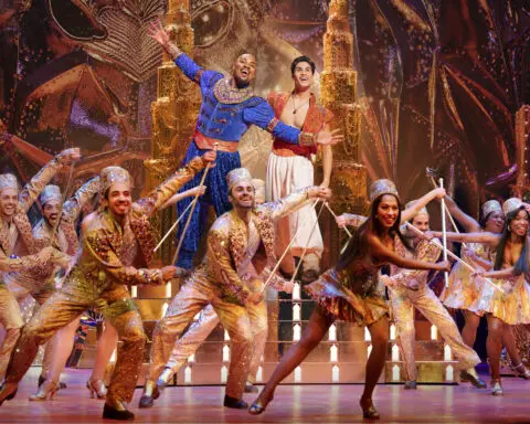 On Broadway, two stars of 'Aladdin' trace their roles all the way to middle school