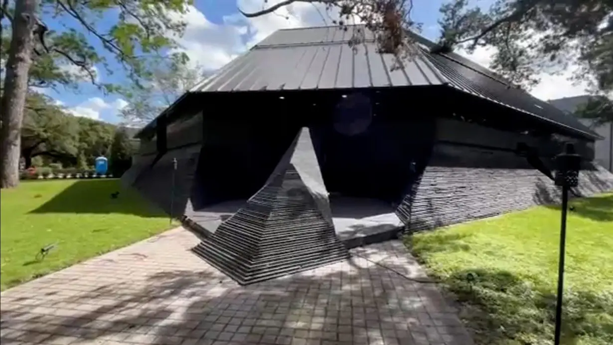 'Darth Vader' home with complex legal history back on the market for $3.75 million