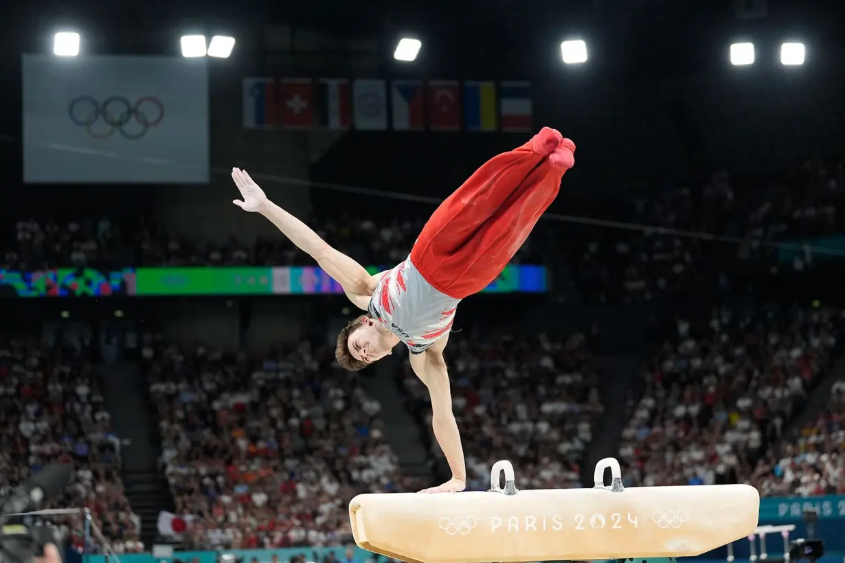 Meet Team USA's 'Clark Kent' pommel horse hero