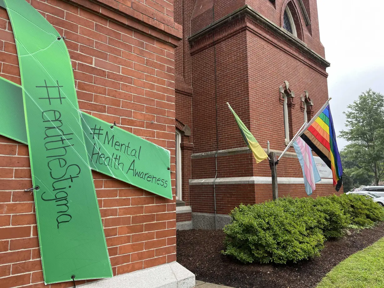 Churches targeted with hate speech, Pride flags stolen and replaced