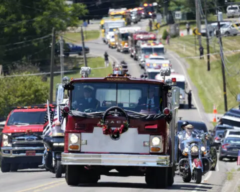 With the funeral behind them, family of the firefighter killed at the Trump rally begins grieving