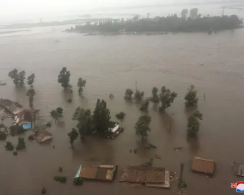 North Korea says thousands of homes hit by flooding