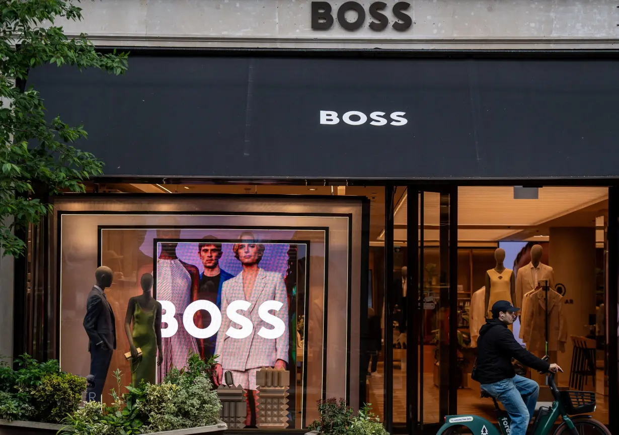 Boss store on London Regent Street