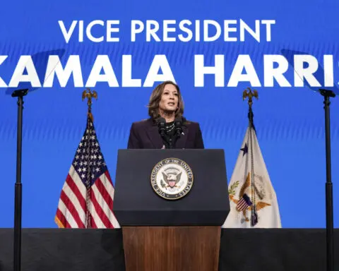 About 8 in 10 Democrats are satisfied with Harris in stark shift after Biden drops out: AP-NORC poll