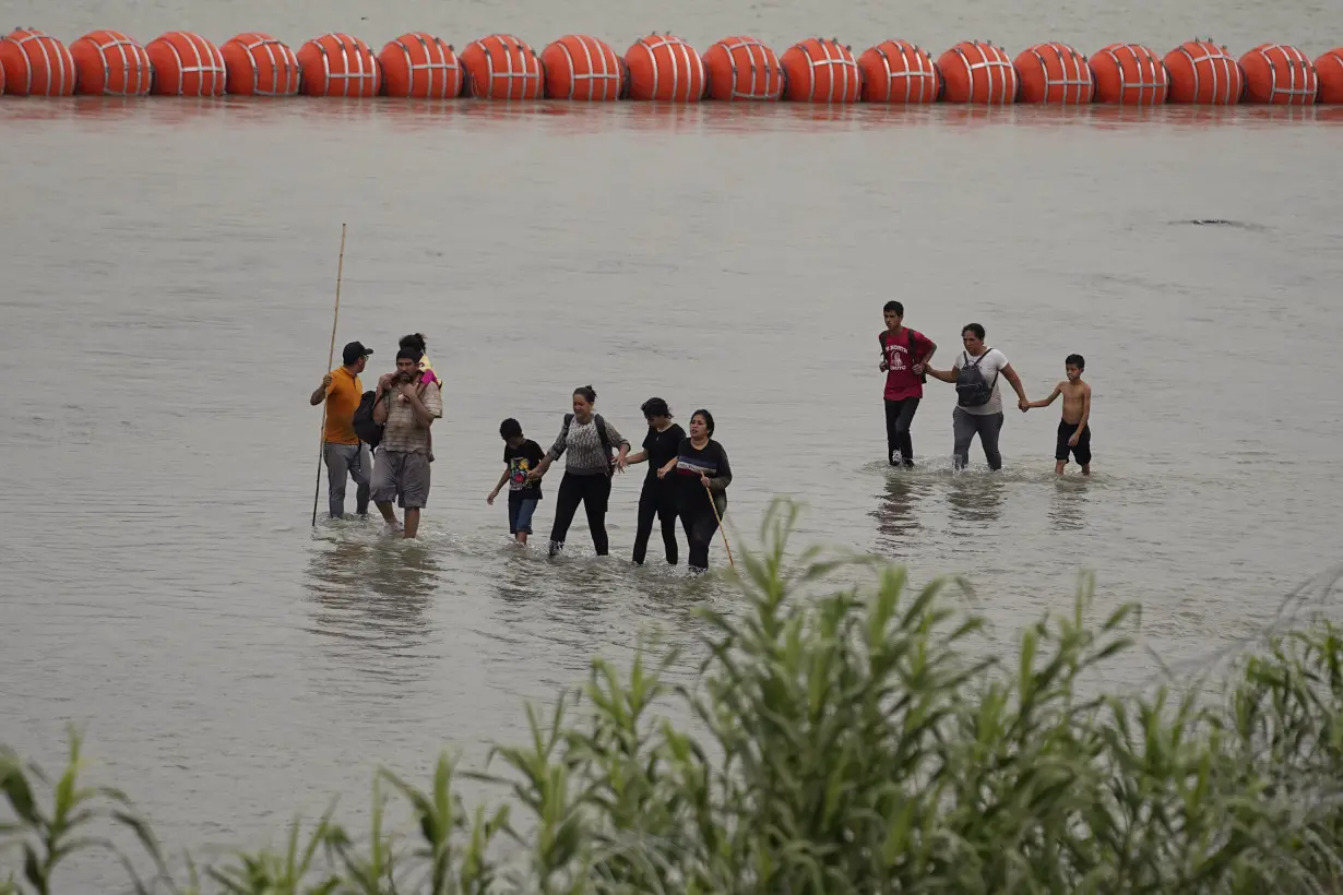 Immigration Floating Barrier