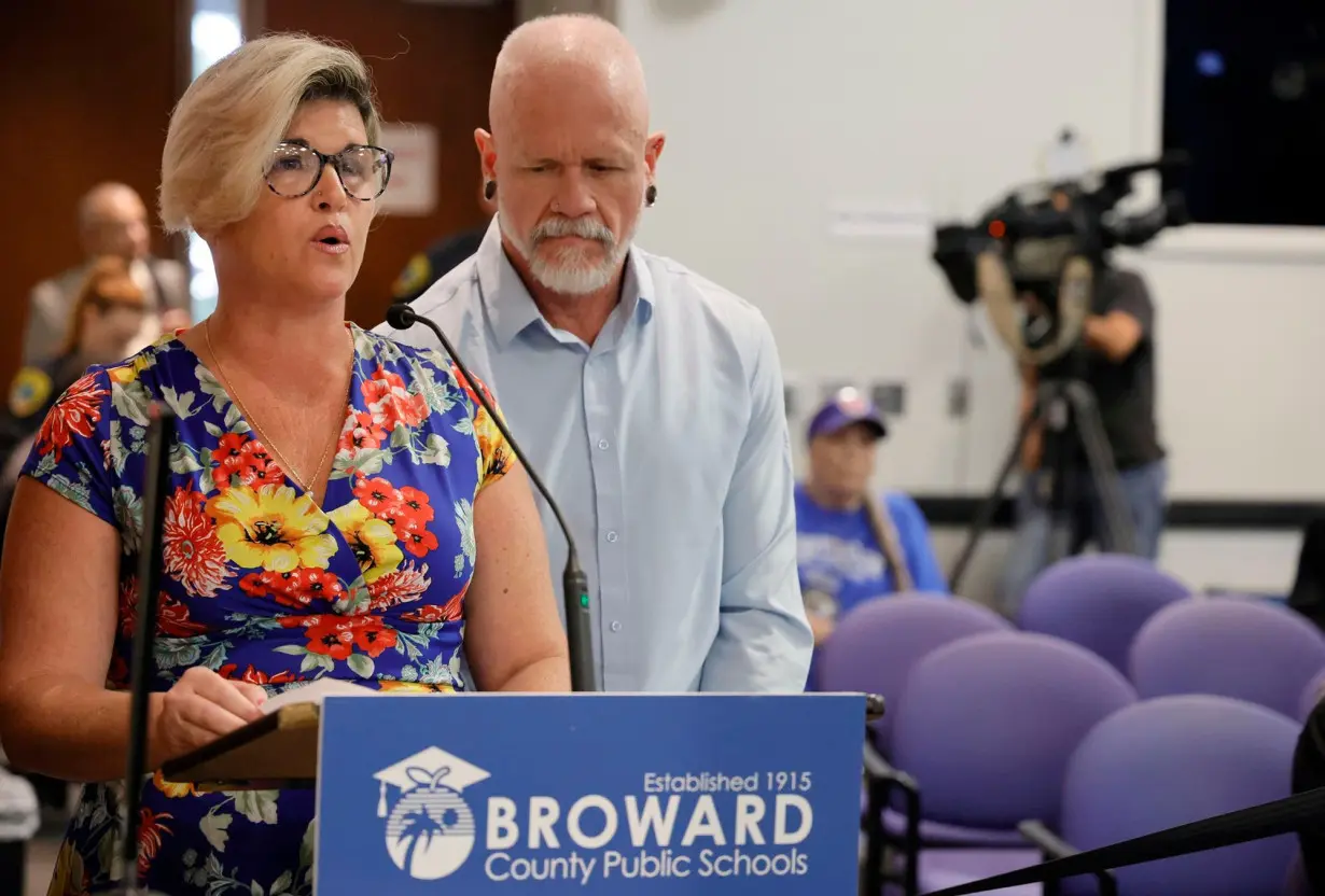 Florida's Broward County school district suspends staffer whose transgender daughter played on a girls' team