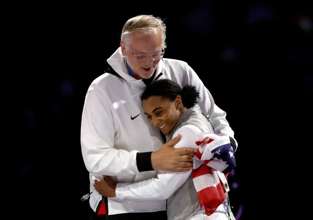 FILE PHOTO: Fencing - Women's Foil Individual Gold Medal Bout