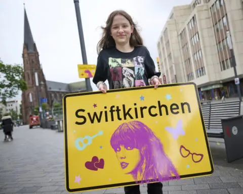 German city renamed 'Swiftkirchen' for Taylor Swift concerts gets 1,400 bids for the signs