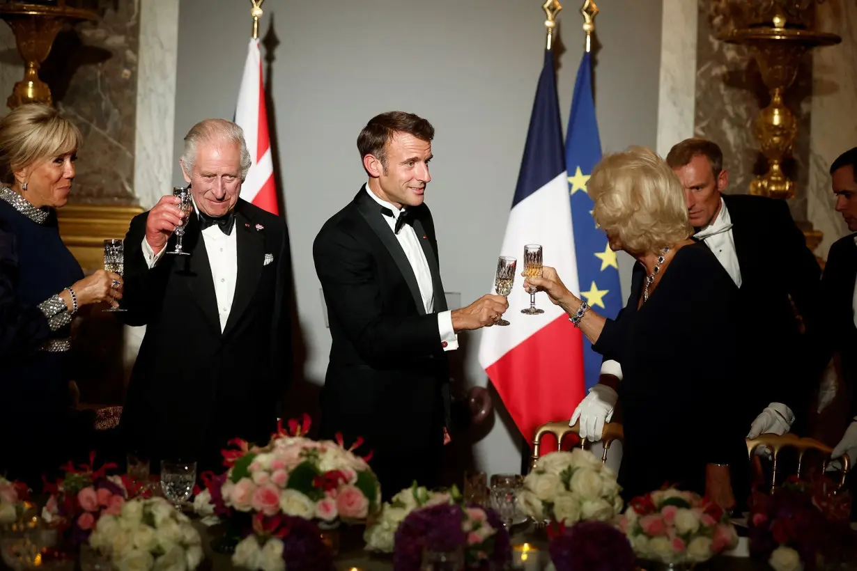 Let them eat lobster! France spent over $500,000 on a state dinner for King Charles