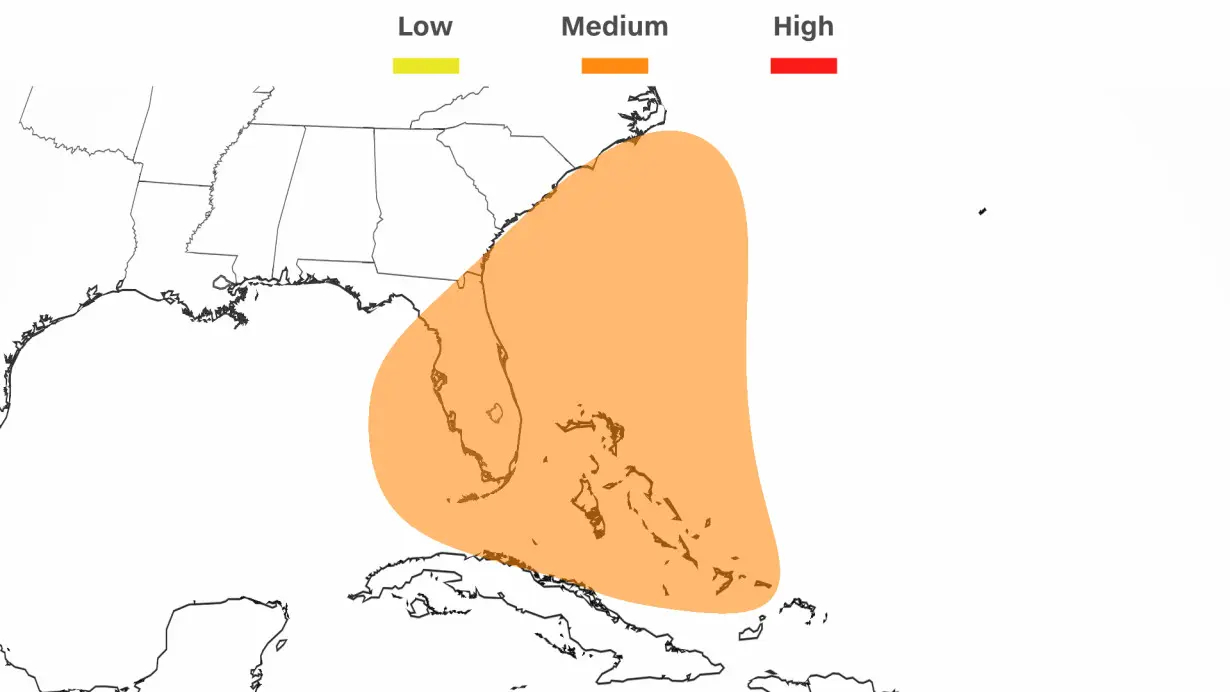 A potential tropical threat is taking shape near the Caribbean as hurricane season reignites