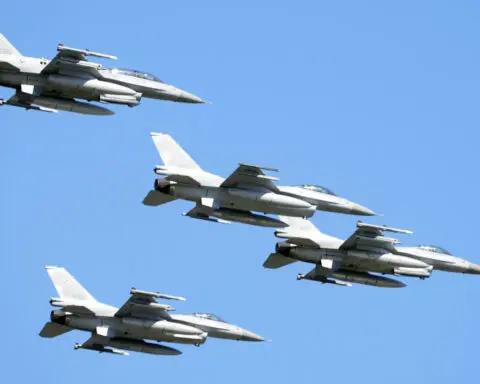 Ukraine receives first F-16 fighter jets to bolster defenses against Russia, officials tell AP