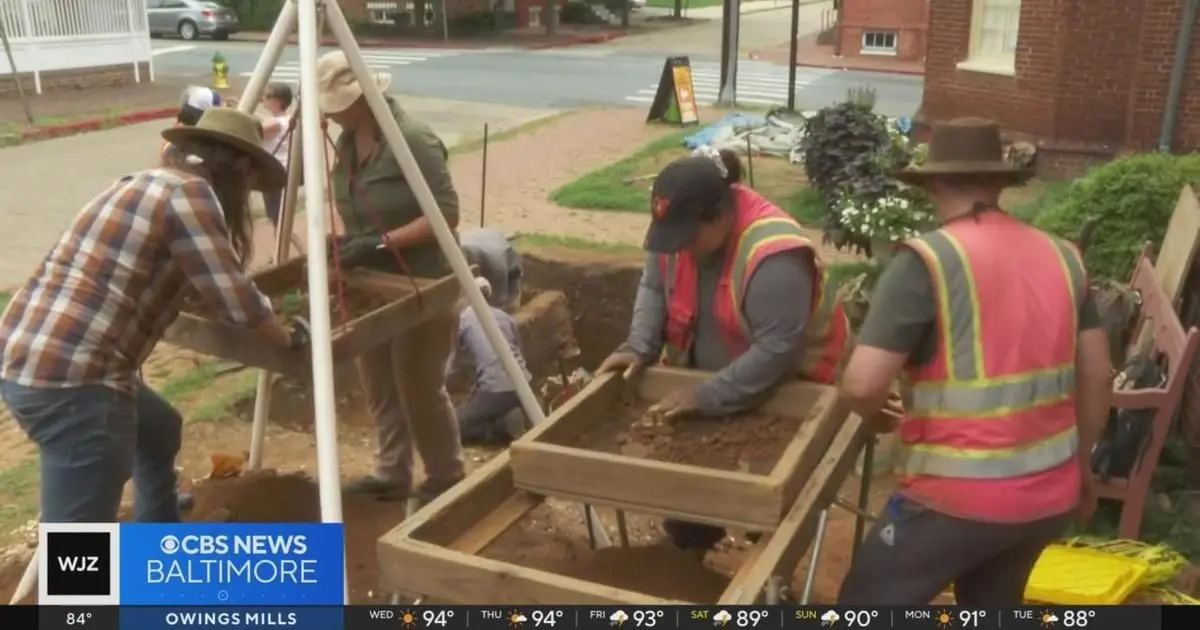 Archeologists dig deeper into 200-year history of Maryland's Hammond-Harwood House