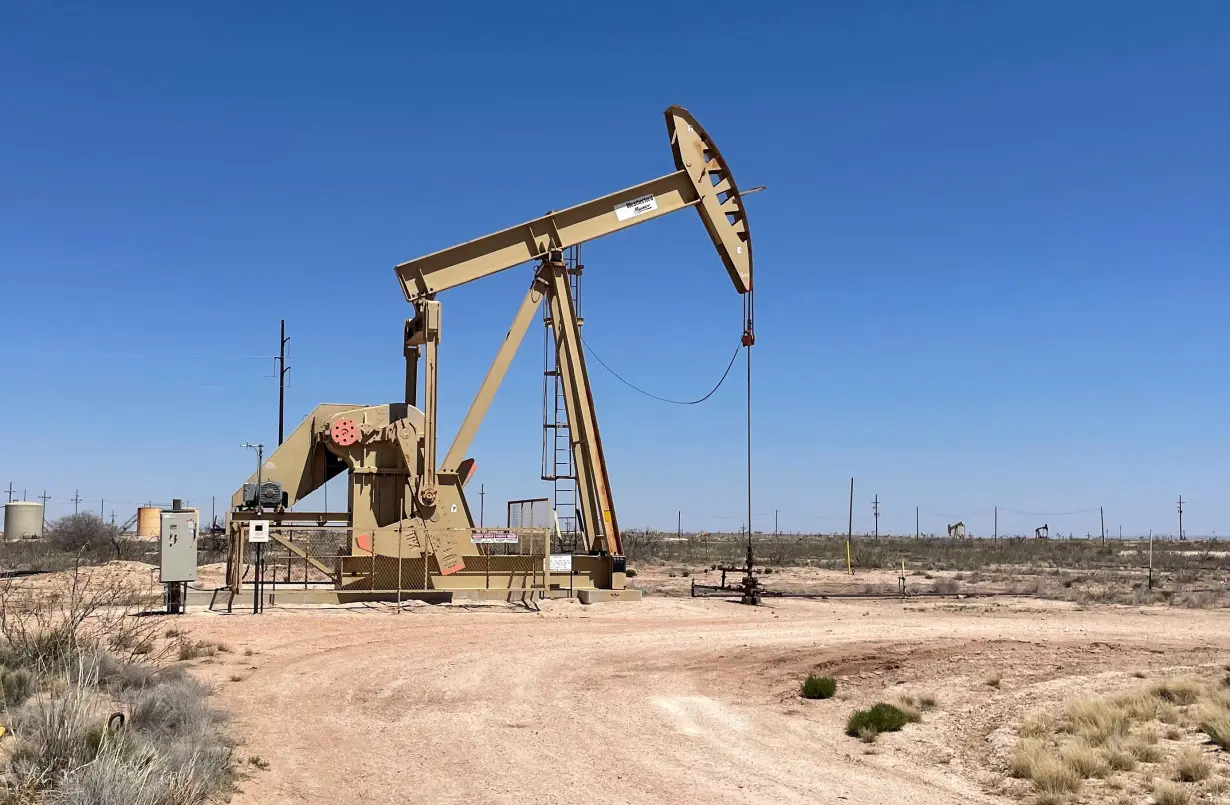 Oil and gas drilling sites in New Mexico