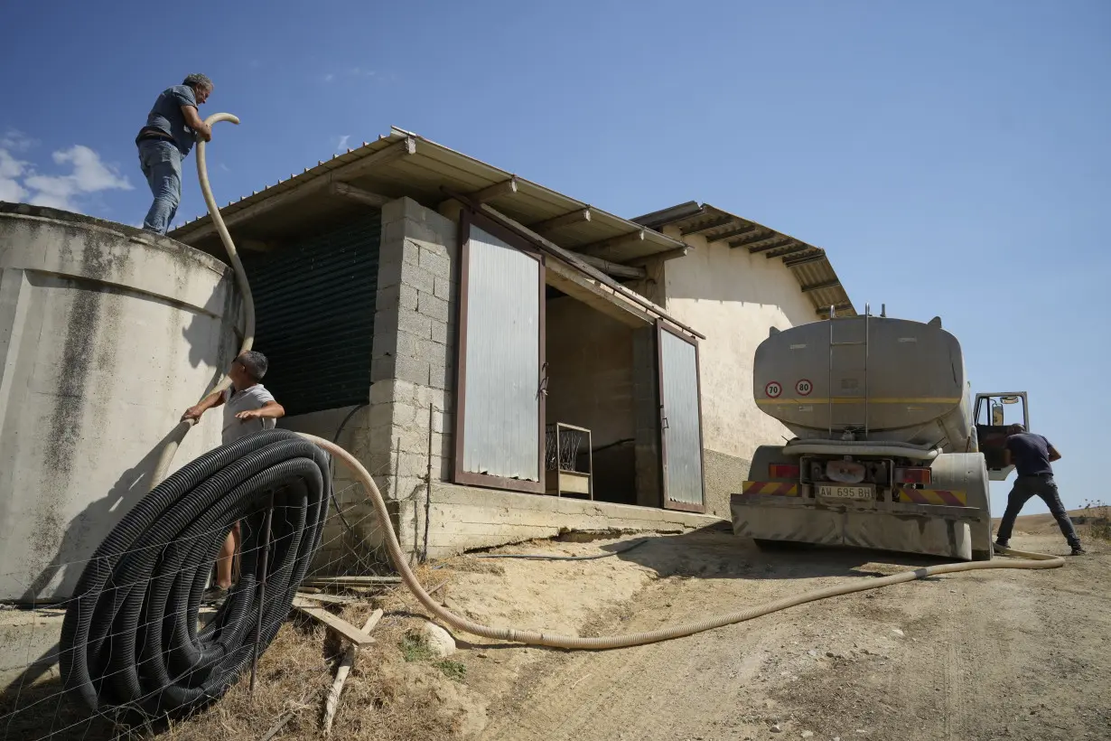 Climate Italy Drought Farmers