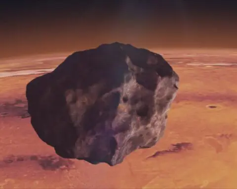 Mars gets hit by hundreds of basketball-size space rocks every year