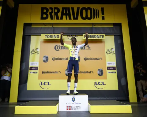 Cycling-Girmay becomes first Black African to win a Tour de France stage