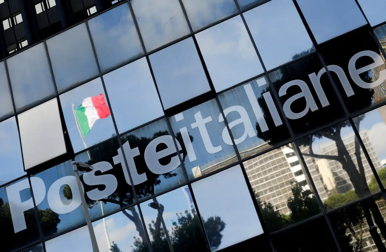 FILE PHOTO: Poste Italiane headquarters seen in Rome