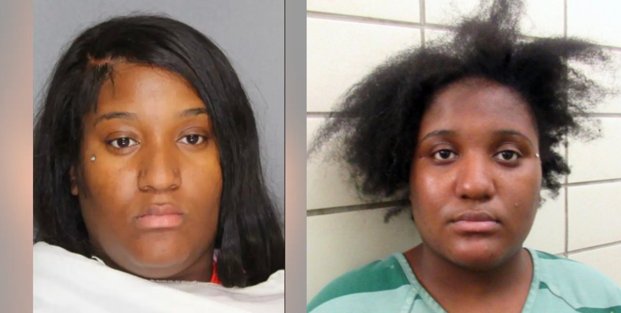 Texas twins go from attacking boyfriends with knives to facing charges of killing their own children