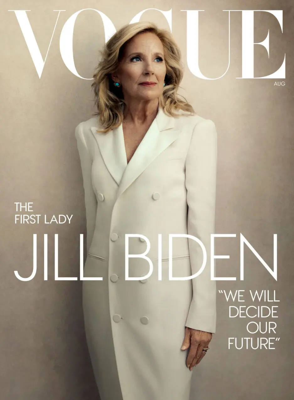‘We will continue to fight’: First lady Jill Biden is Vogue’s latest cover star