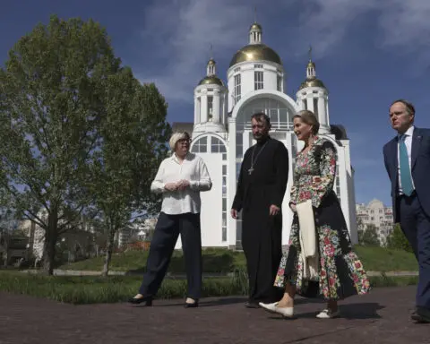 NATO's chief chides alliance countries for not being quicker to help Ukraine against Russia