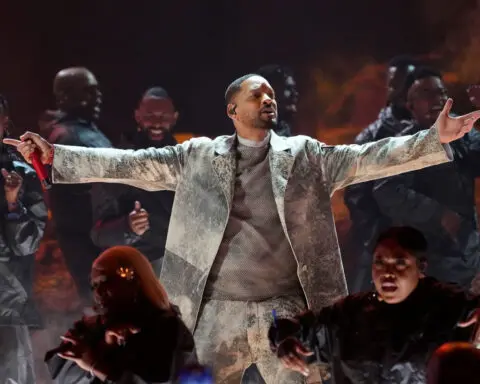 Will Smith debuts new song in fiery performance at the BET Awards