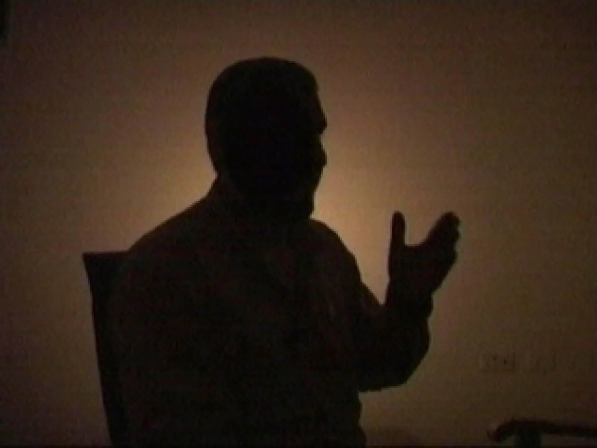 This image taken from video released by Hamas in August 2005, shows a man identified as Mohammed Deif.