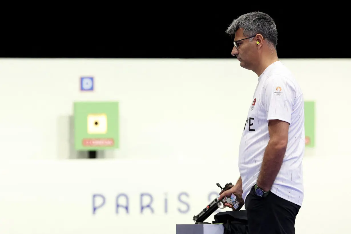 Turkey's understated Olympic shooter Yusuf Dikeç bags silver medal and goes viral for 'insane aura'