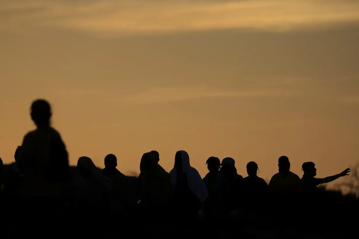 Migrants in Lampedusa