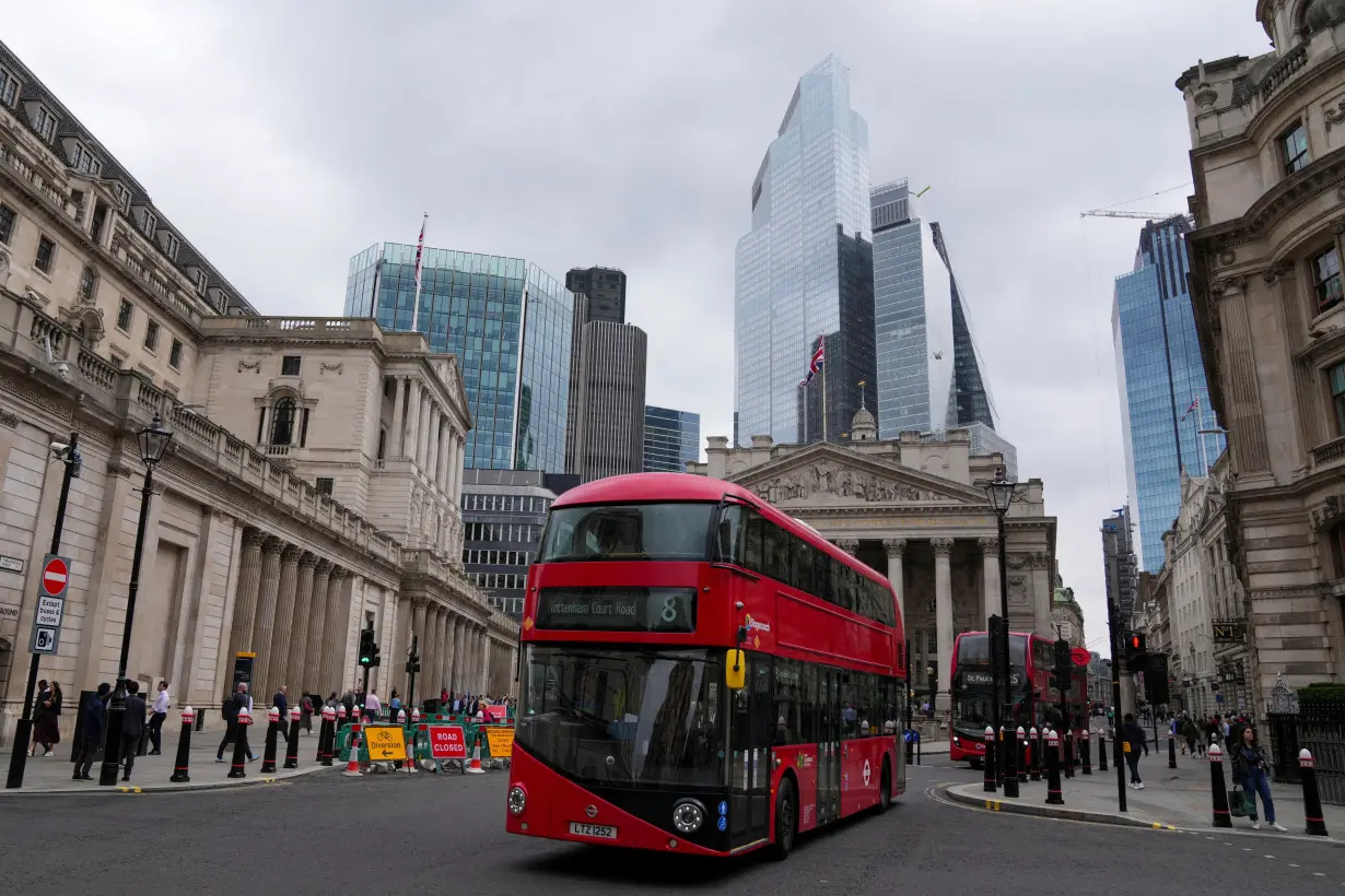 FILE PHOTO: Bank of England building, in London