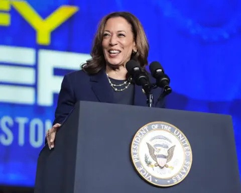 Donald Trump falsely suggests Kamala Harris misled voters about her race