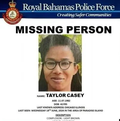 Family offers $10,000 reward for information on Taylor Casey, Chicago woman missing in the Bahamas