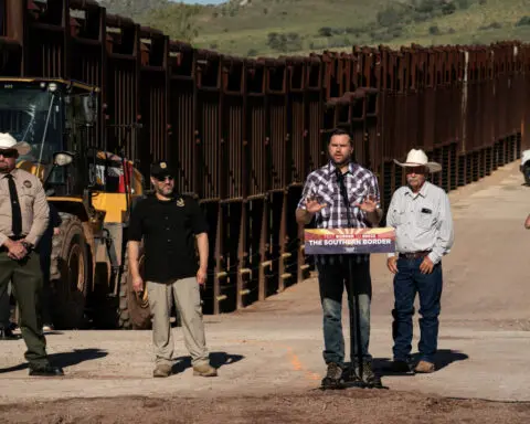 Vance blames Harris for illegal immigration during Arizona border visit
