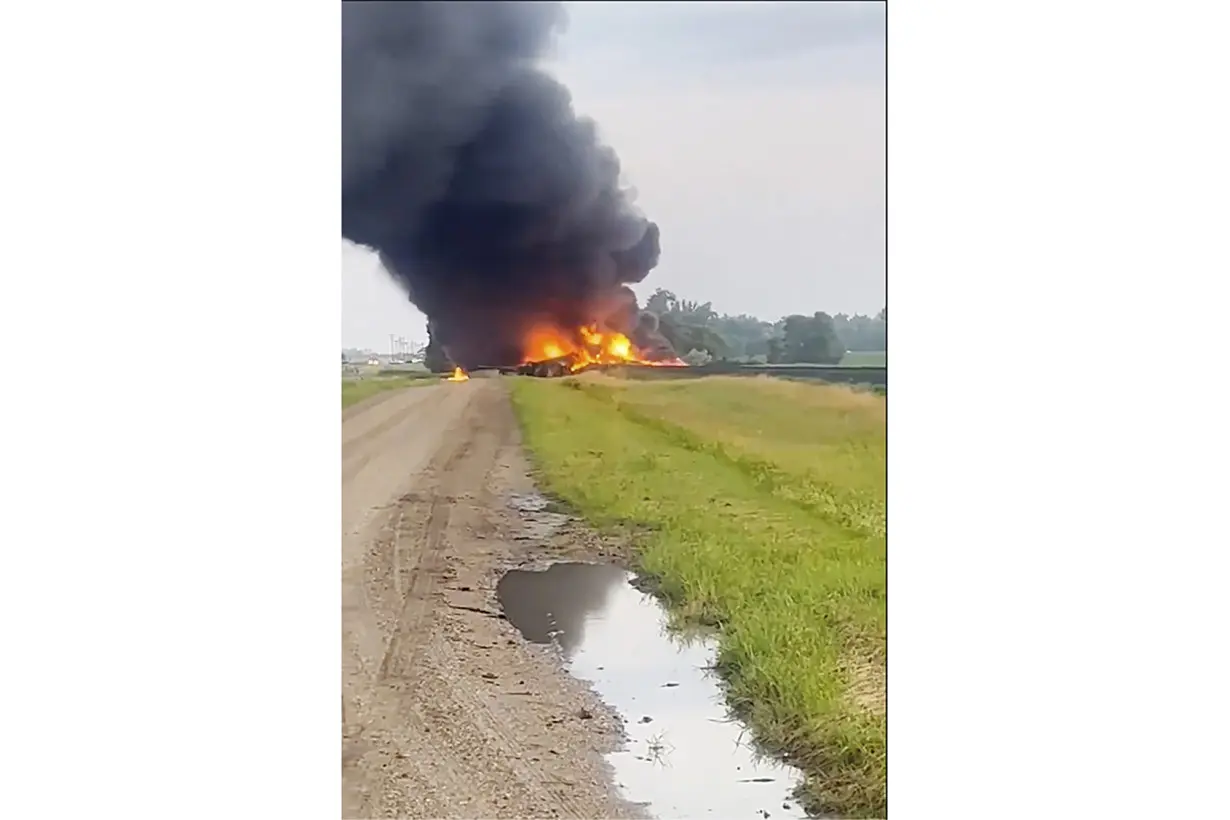 Train Derailment North Dakota