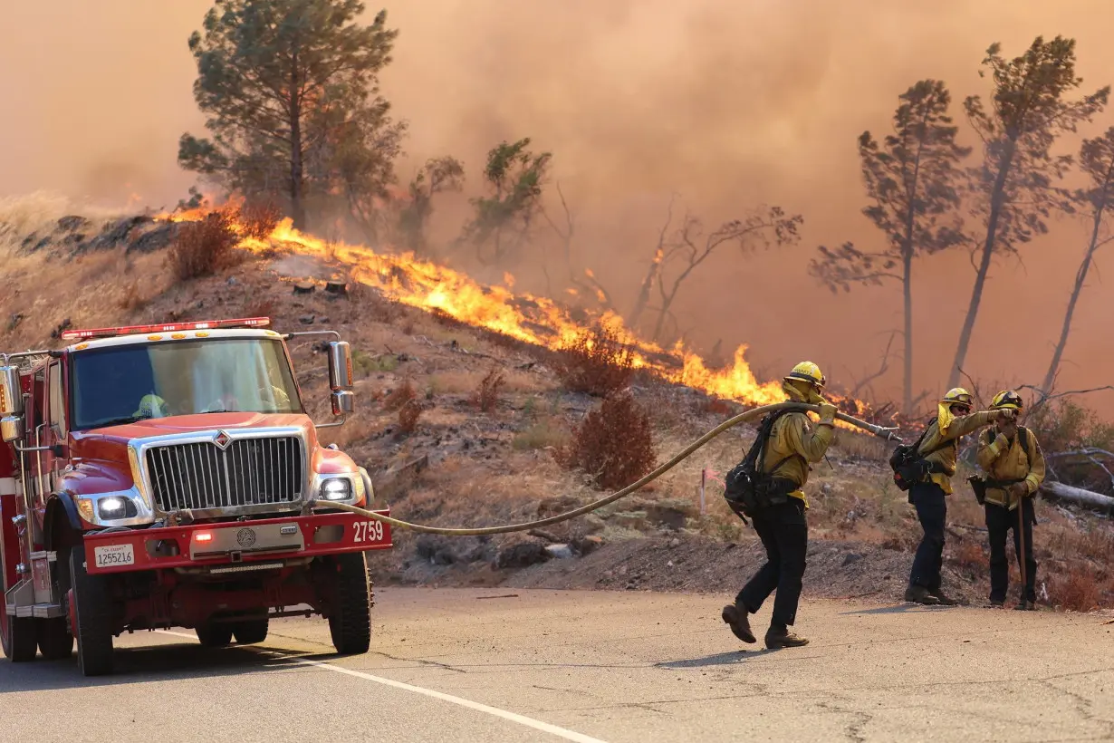 Park Fire in California