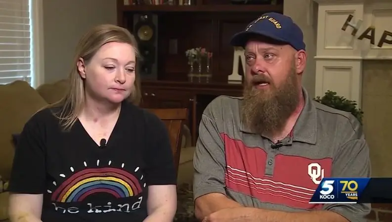 'Held us together': Couple speaking out about 38 hours at sea after arriving home