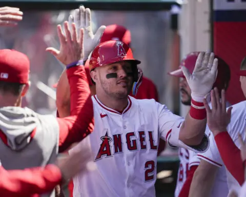 Angels star Mike Trout needs second surgery for torn meniscus, ending his season