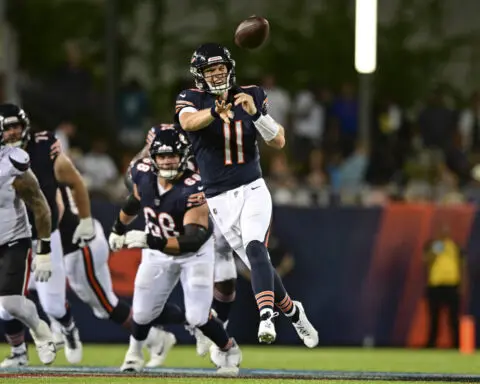 Texans-Bears game delayed due to lightning and heavy rain with 3:31 left in the 3rd quarter
