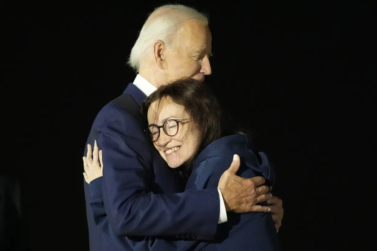 APTOPIX Biden Russia Prisoner Swap