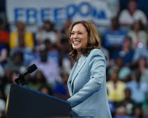 Harris campaign says it raised $310 million in July, doubling Trump’s haul