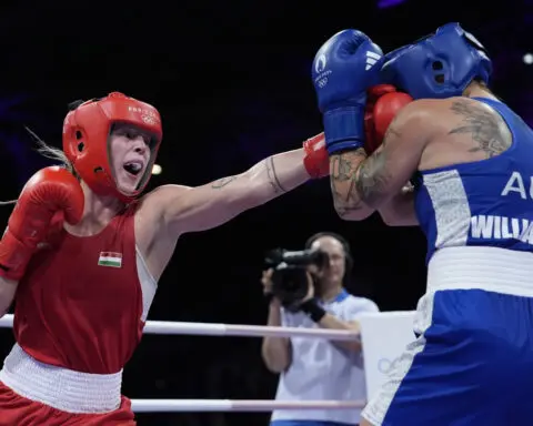 Imane Khelif's Olympic participation decried in letter from her next opponent's boxing federation