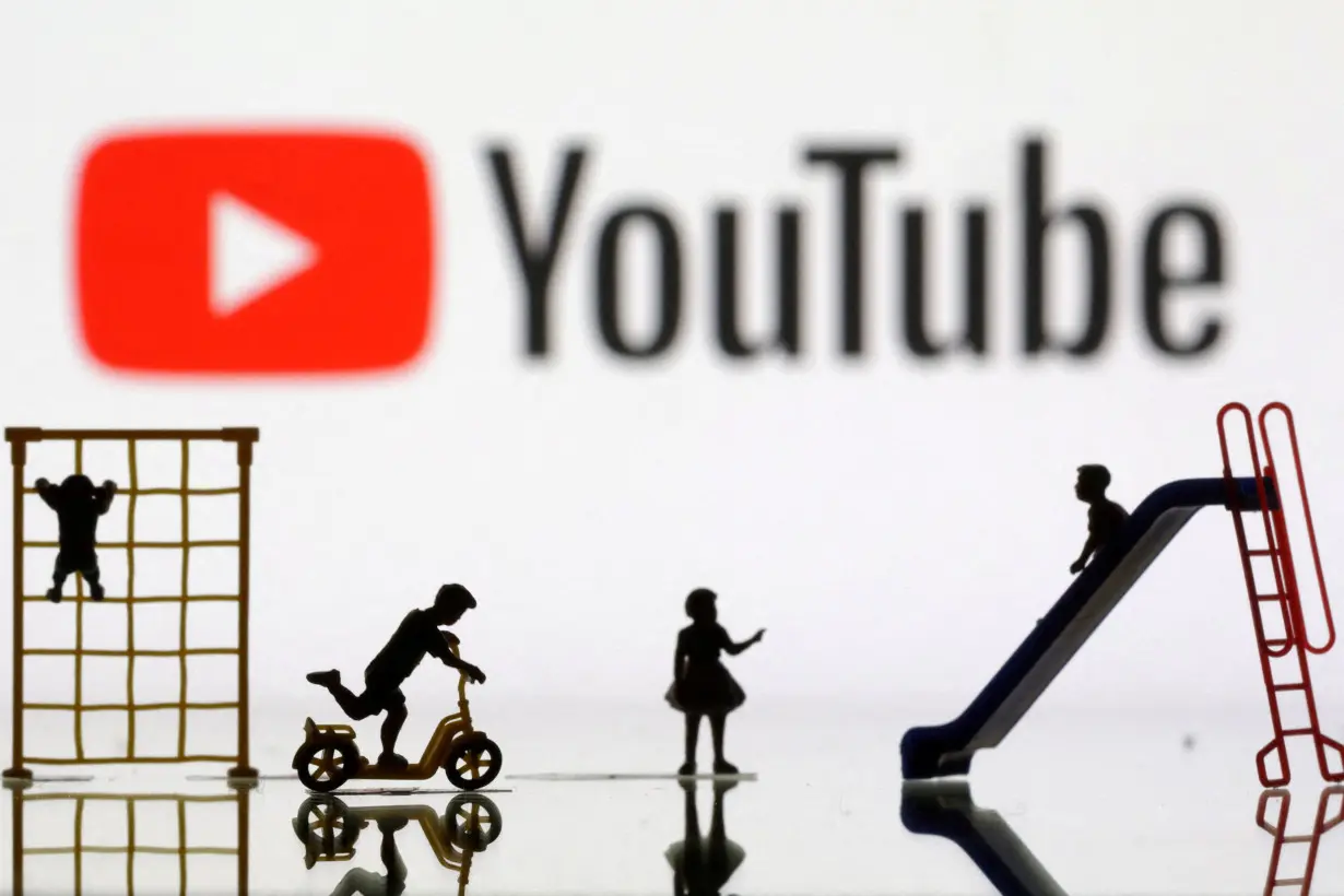 FILE PHOTO: Illustration shows Youtube logo