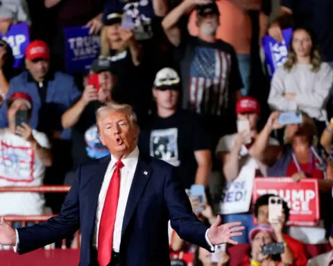 New ads calling Trump 'afraid to debate' to follow him on campaign trail