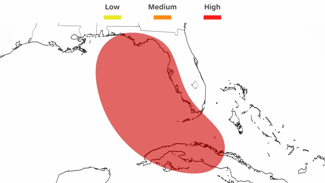 State of emergency in Florida over growing tropical threat