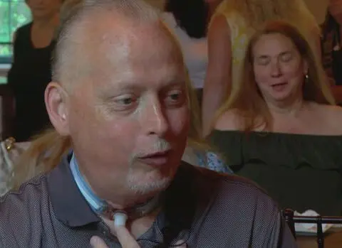 Man grateful to speak again after larynx transplant
