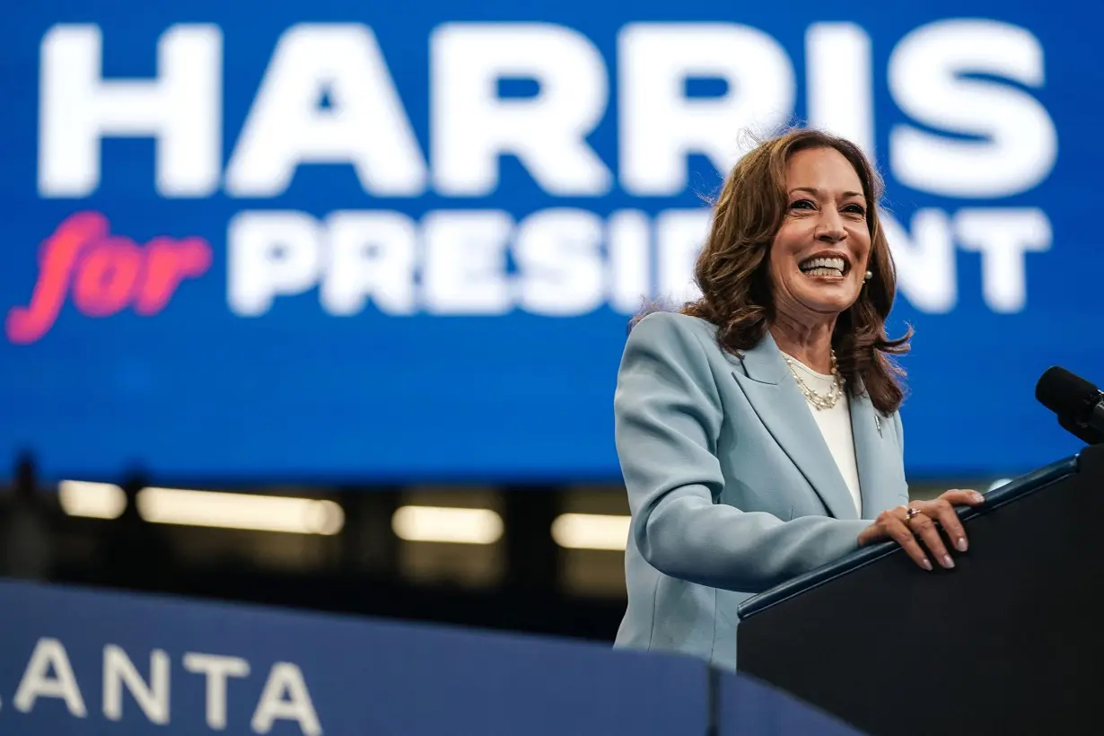 Kamala Harris has earned enough votes to win the Democratic presidential nomination, party chair announces