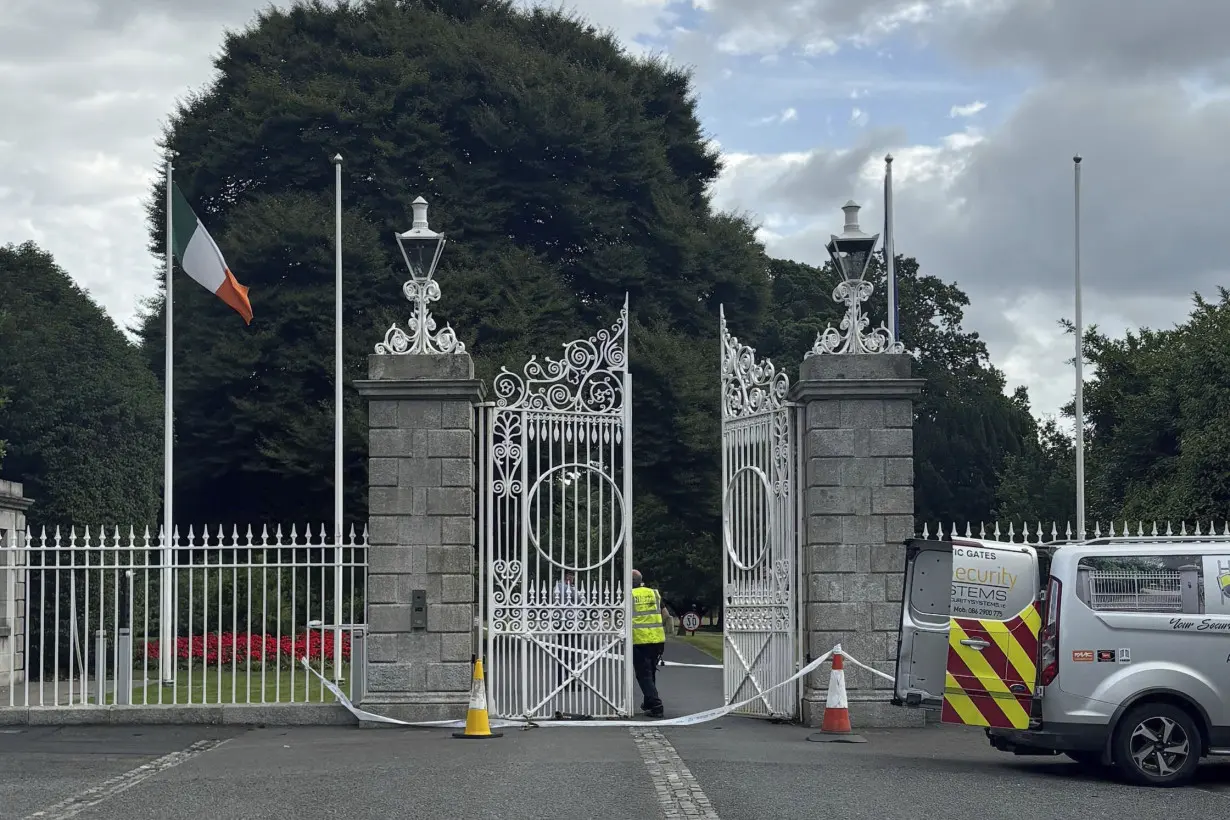 Ireland Van Crashed