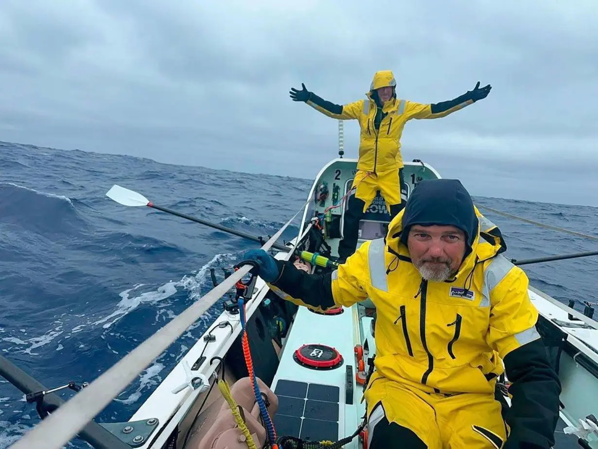 Patrick Morrissey didn't let Parkinson's disease stop him from rowing across the Pacific Ocean