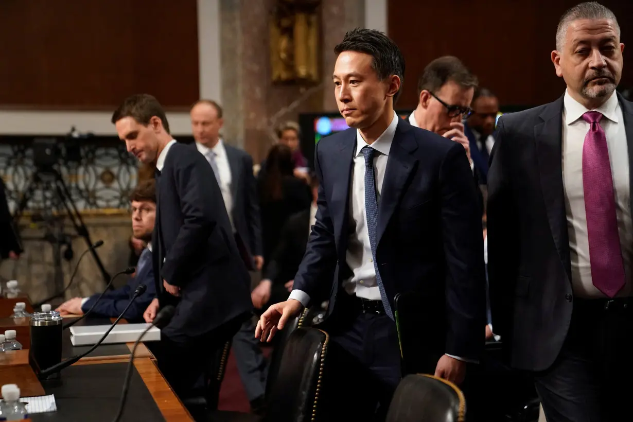 Senate Judiciary Committee hearing on online child sexual exploitation, at the U.S. Capitol in Washington