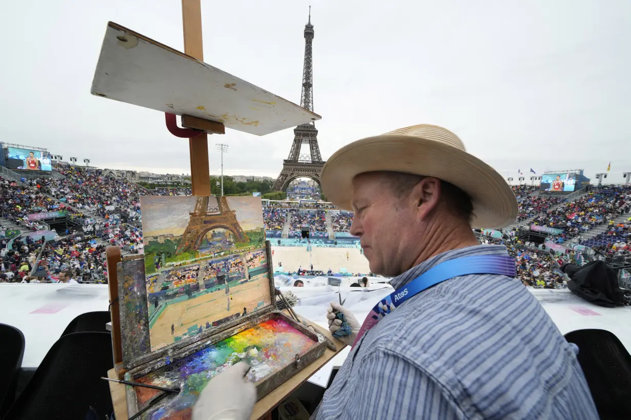 Paris Olympics Beach Volleyball